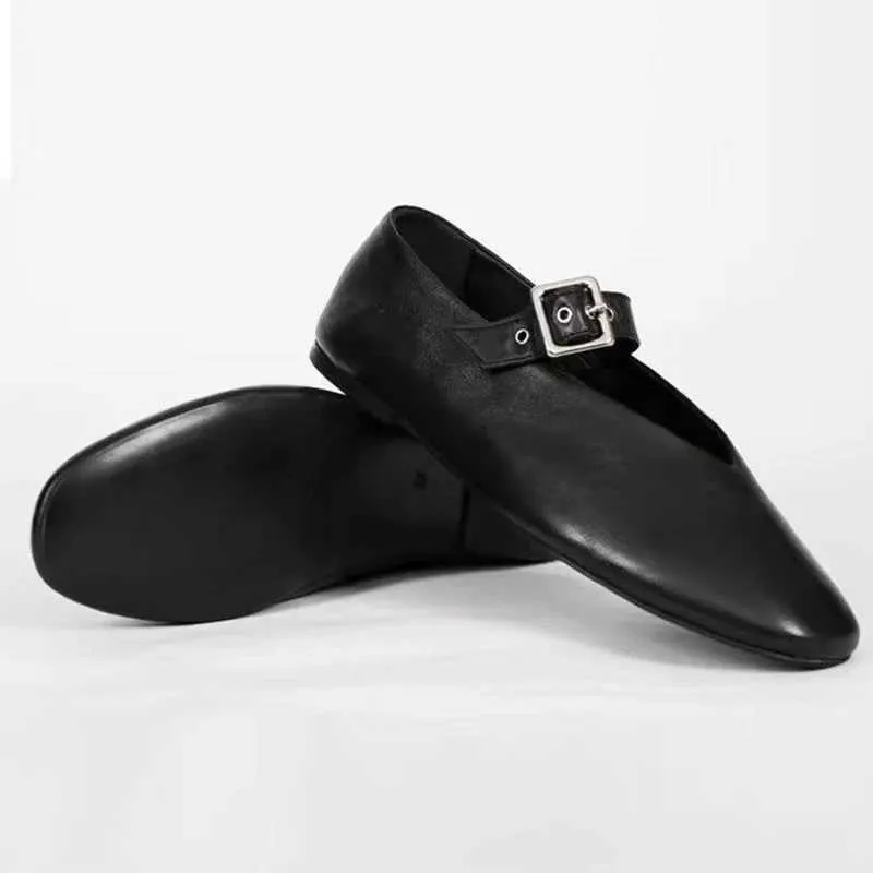 Wohnungen Frauen Loafers Designer Flache Mode Gemütliche Walking Leder Schuhe 2024 Herbst Neue Trend Sport Kleid Chaussure_voghion.com