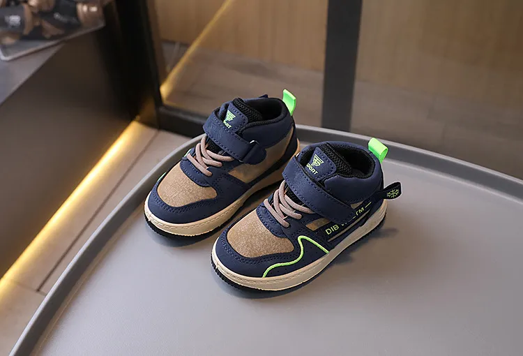 Baskets de basket-ball pour enfants, chaussures de course pour filles et garçons, légères, Happysteps, antidérapantes, pour tout-petits, tailles_voghion.com