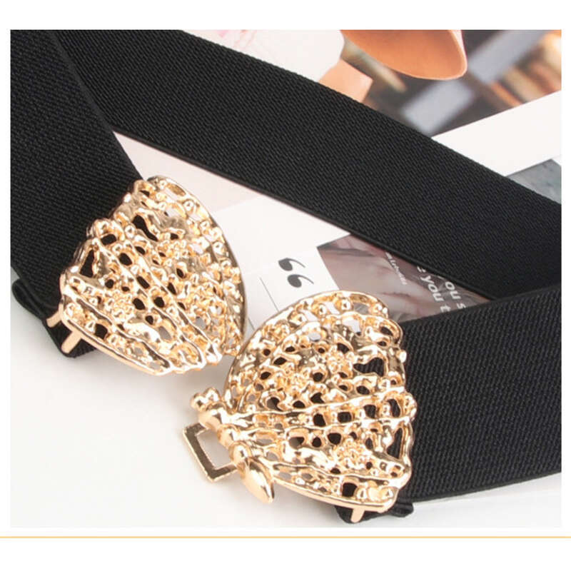 Decorazione da donna con fibbia a farfalla con gonna, cintura elastica per moda e versatilità, cintura di alta qualità_voghion.com