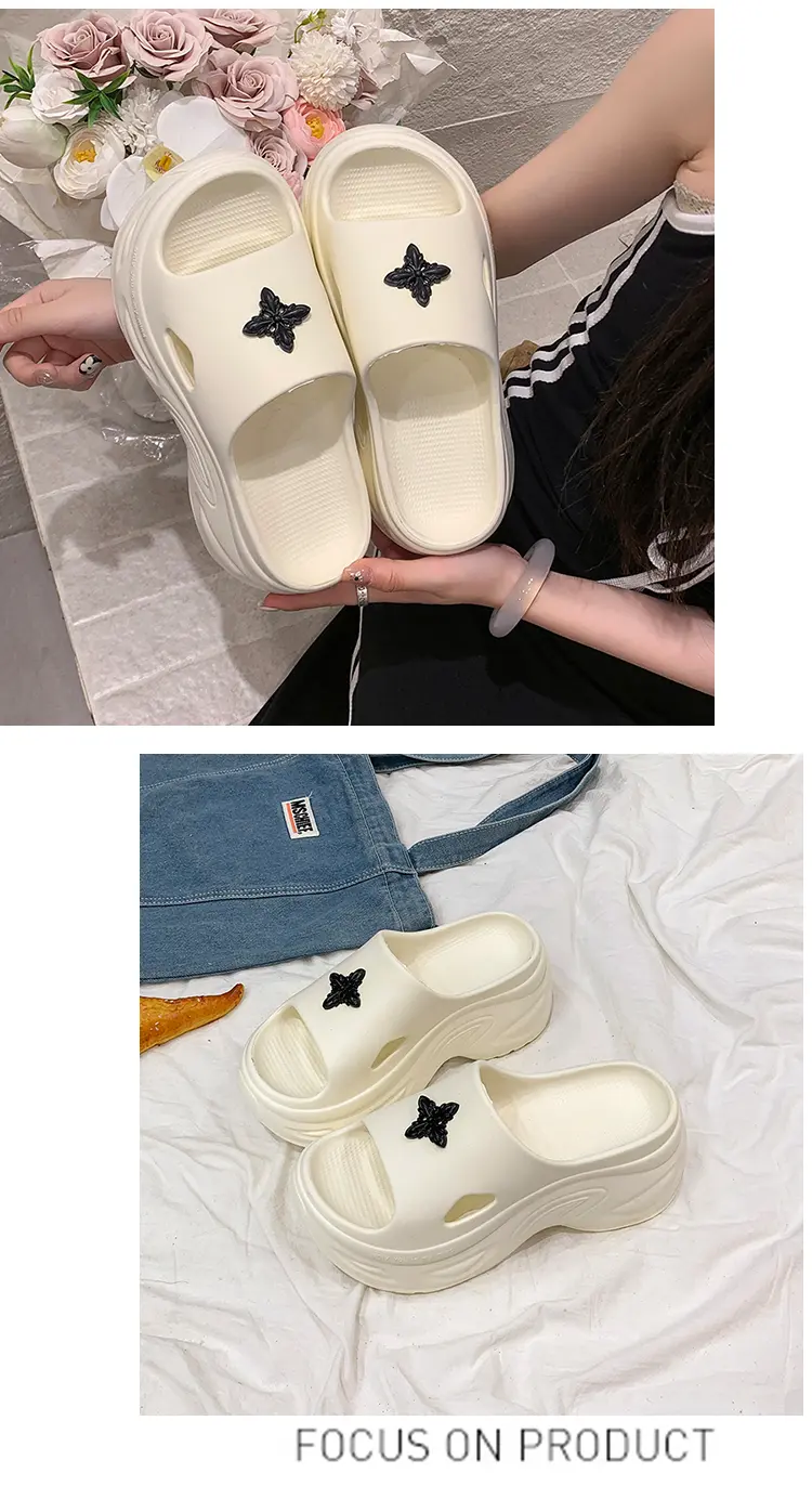 Summer Women's Platform Slippers Beach Sandals Soft Sole_voghion.com