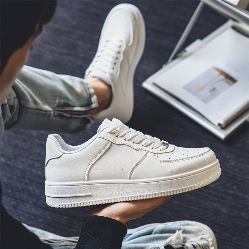 Heren 2024 nieuwe lente sport nr. 1 casual sneakers net celebrity jongens kleine witte trendy schoenen_voghion.com