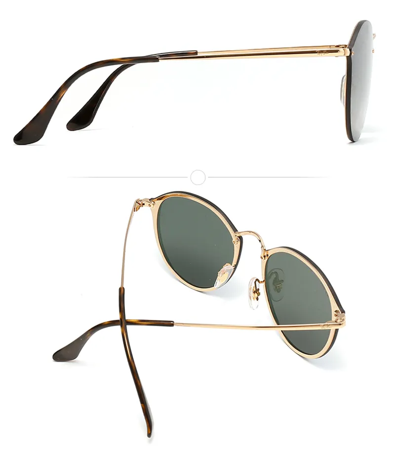 Occhiali da sole da donna alla moda Design Blaze Occhiali da sole Lenti con protezione UV Occhiali da vista da uomo Tendenza Outdoor Des Lunettes De_voghion.com