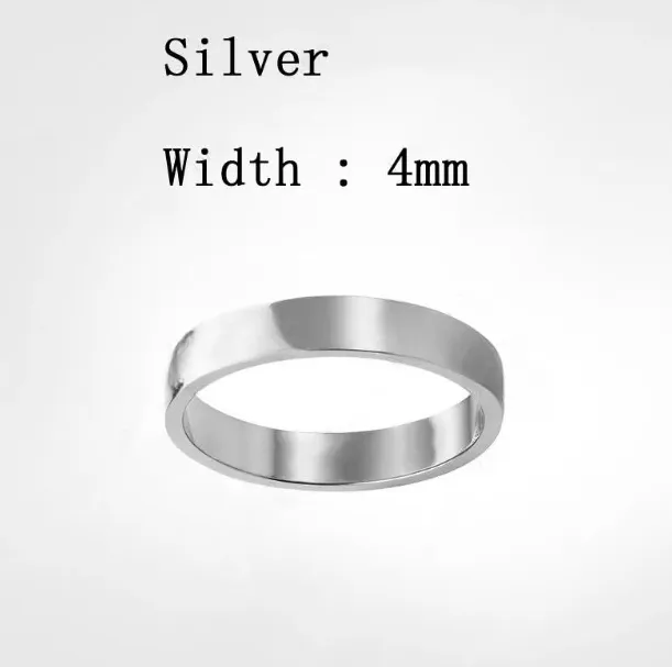 Klassieke gouden ring van titaniumstaal voor dames en heren_voghion.com