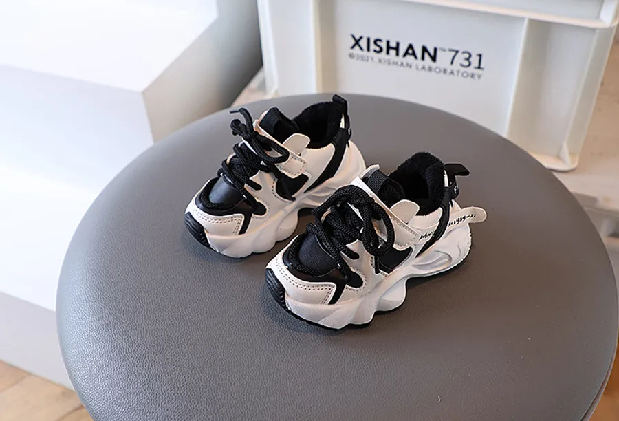 Baby Toddler Winter For Boys Girls Warm Little Kids Enfant Casual Sneakers Non-slip Happysteps Children Sport Shoes_desvips.com