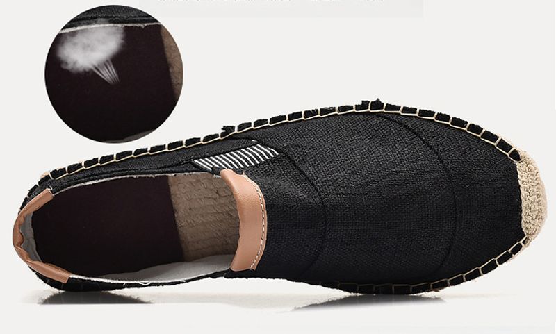 Pantofi sport casual pentru bărbați, respirabili, din pânză, la modă chinezească, cu alunecare moale, espadrile pentru bărbați, mocasini_voghion.com