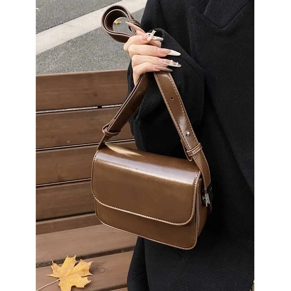 Teksturowane torby typu crossbody z PU dla kobiet, solidne, miękkie, z klapką, na ramię, duża pojemność, kwadratowe dojazdy do pracy_voghion.com