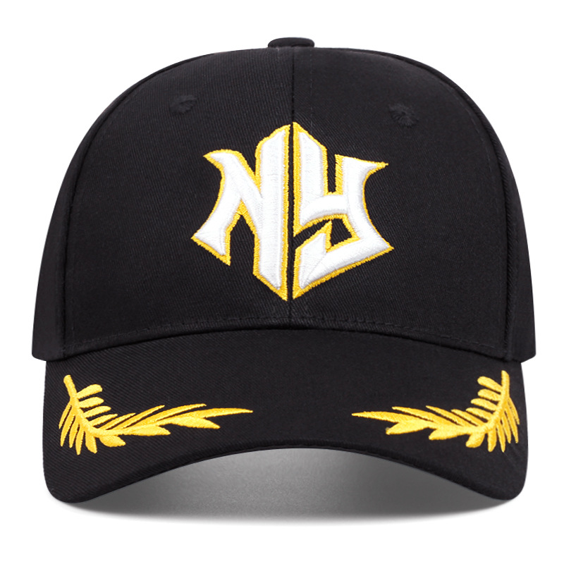 New Four Seasons All-match NY Sun Hat Peaked Baseball Cap_voghion.com
