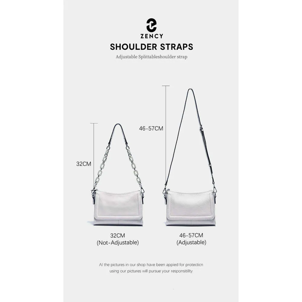 Borsa a tracolla da donna in morbida pelle con catena in acrilico_voghion.com