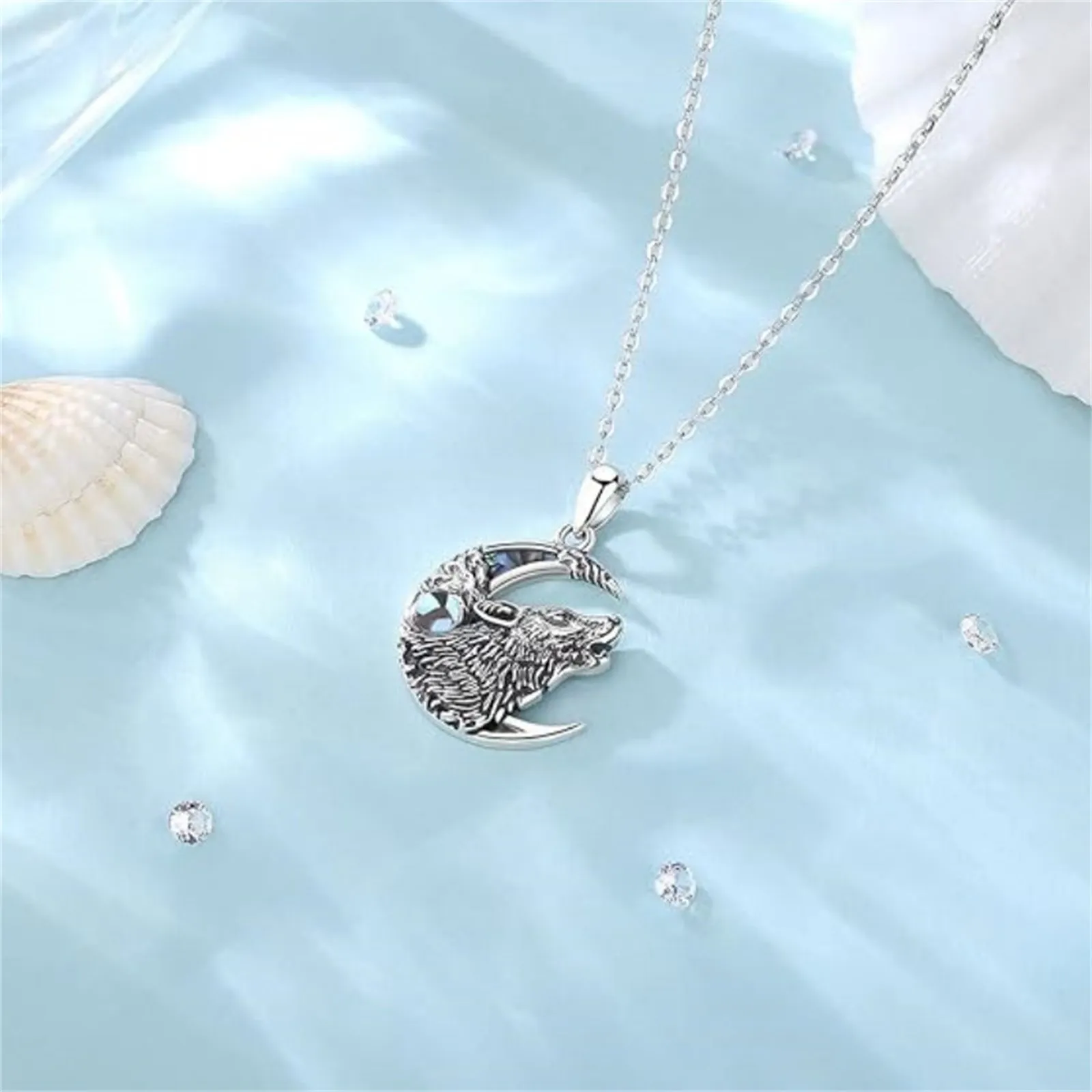 Chains Retro Necklace Design Sense Gothic Dark Wind Pendant Fashion_voghion.com