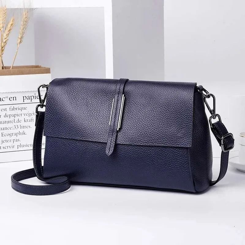 New Arliwwi Designer Real Cow Leather Lady's Flap Messenger Bags Soft Genuine Cowhide Functional Shoulder Handbags_voghion.com