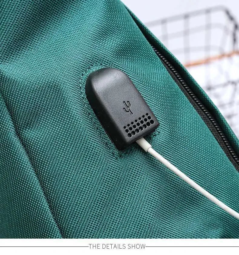 Modny plecak na laptopa USB dla kobiet i mężczyzn, torby na ramię, szkolna torba, plecaki Mochila dla nastolatek, podróż_voghion.com