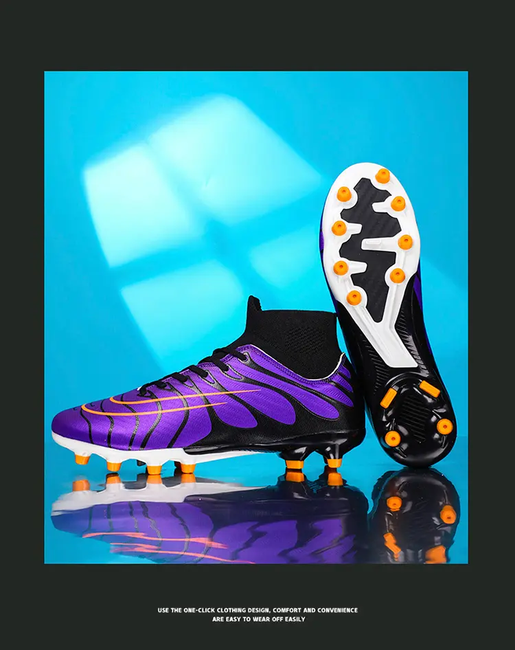 Assassins 15. Generation Fußballschuhe Leonardo DiCaprio, Cristiano Ronaldo, Neymar AG, Short High Top TF, Kinder Spike_voghion.com