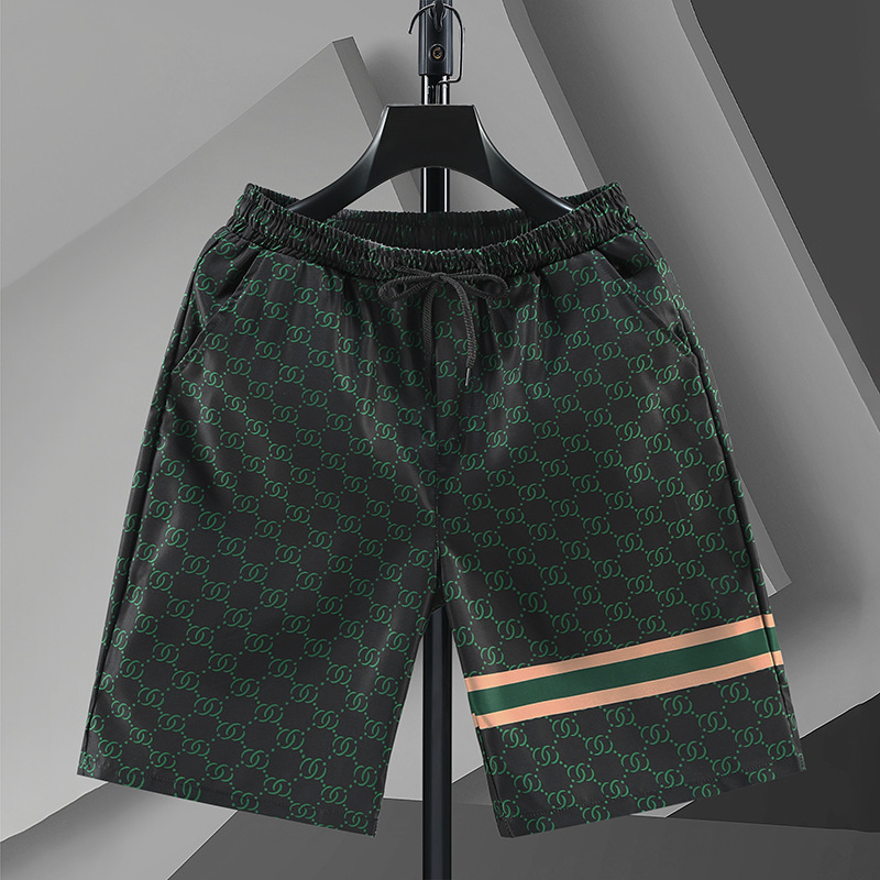 Herren Beach Shorts Locker Geschnittene Sommer Freizeithose_voghion.com