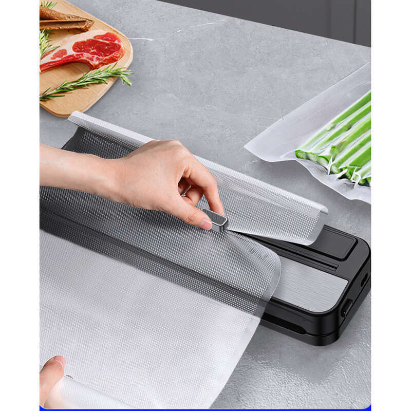 Vakuumski stroj za vakuumsko pakiranje hrane, mali kućanski, potpuno automatski stroj za zatvaranje plastike, komercijalni artefakt za očuvanje svježine_voghion.com