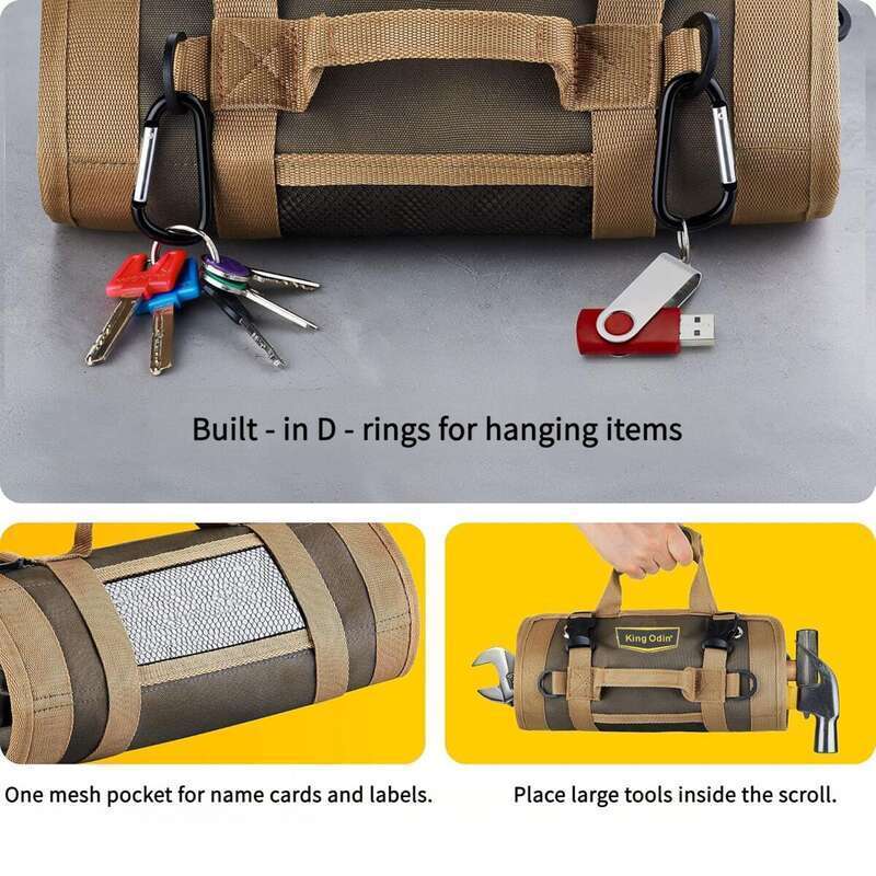 【bestseller】 Portable Tool Bag Waterproof And Wear-resistant Maintenance Vehicle Mounted Portable Roll Type_voghion.com