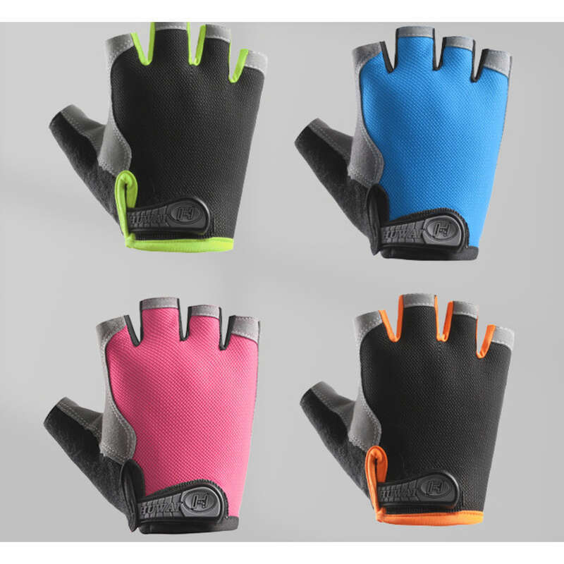 Half Men's Outdoor Fitness And Sports, Thin Breathable, Non Slip, Wear-resistant, Mountaineering, Rock Climbing, Exposed_voghion.com