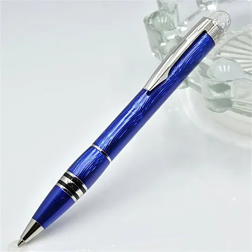 Luksus Monte sort harpiks og krystalstjerne top rollerball pen kuglepen kontor skole skrive fyldepenne med serienummer_voghion.com