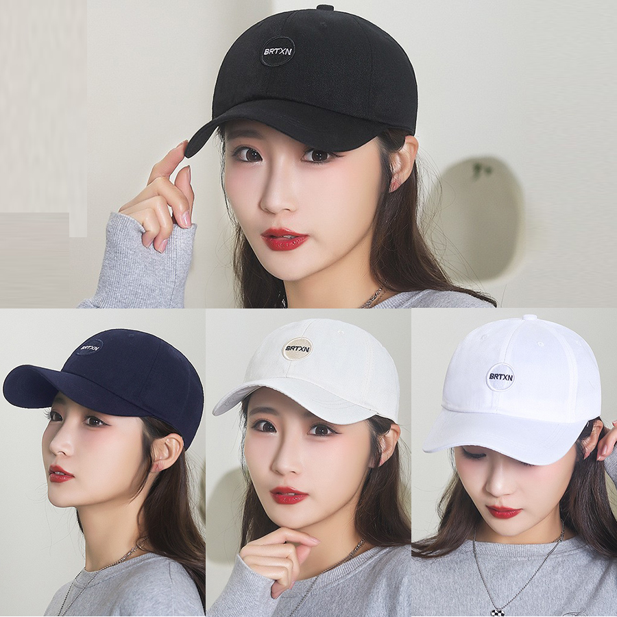 Casquette de baseball pour hommes, chapeau tendance de style coréen, à la mode, assorti avec tout, pour étudiante, fille, casquette en bec de canard, chapeau de protection solaire d'été_voghion.com