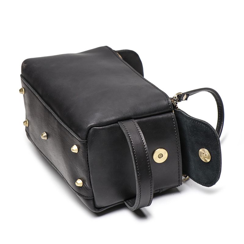 Multifunktionale Retro-Lederhandtasche Herren-Make-up-Tasche, große Kapazität, Aufbewahrungstasche für Toilettenartikel_voghion.com