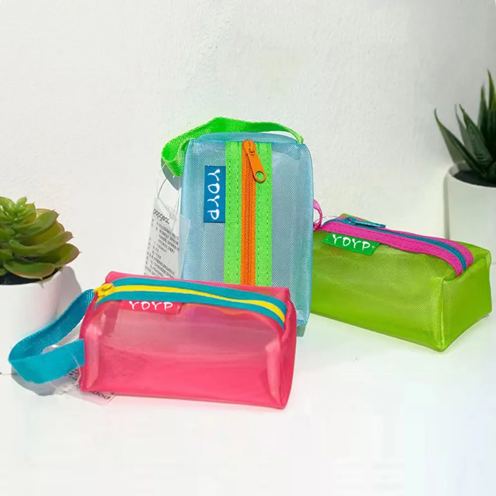 Borse cosmetiche trasparenti in rete, piccole, grandi, trasparenti, colorate, organizer da viaggio portatile per articoli da toeletta, per riporre il rossetto_voghion.com
