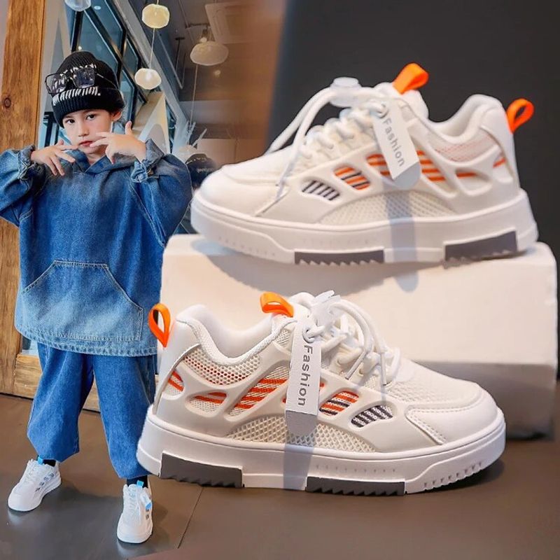 Jongens Sneakers Meisjes Ademend Sport voor Kinderen Kinderen Herfst antislip Casual Student Outdoor Schoeisel Mand Schoenen_voghion.com