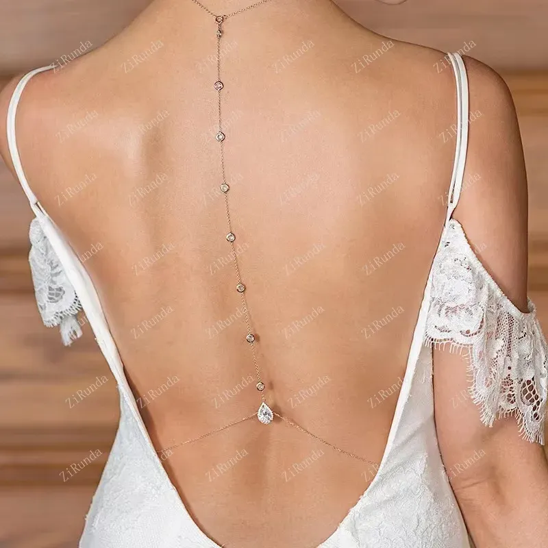 Collana a schiena con zirconi per abito da sposa gioiello_voghion.com