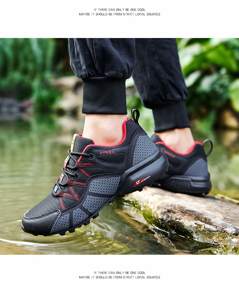 Cost performance Men's lightweight off-road running cycg waterproof outdoor hiking men's sports shoes, fashionable_voghion.com