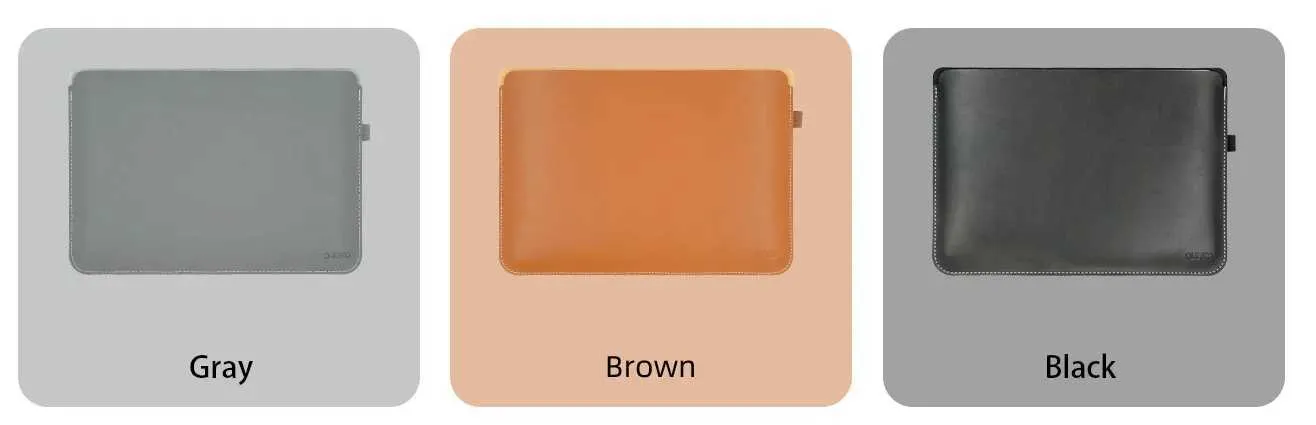 Ultra Thin Super Slim 13 Inch Laptop Bag Case Sleeve M1 M2 Book Retina Air 13.3 13.6 For HP Surface Pro C24111_voghion.com