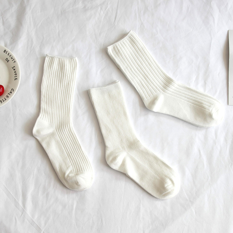 Pantalones deportivos largos hasta media pantorrilla para mujer, de moda, para exteriores, de algodón puro, holgados, de verano, a rayas blancas, negros, para primavera y otoño_voghion.com