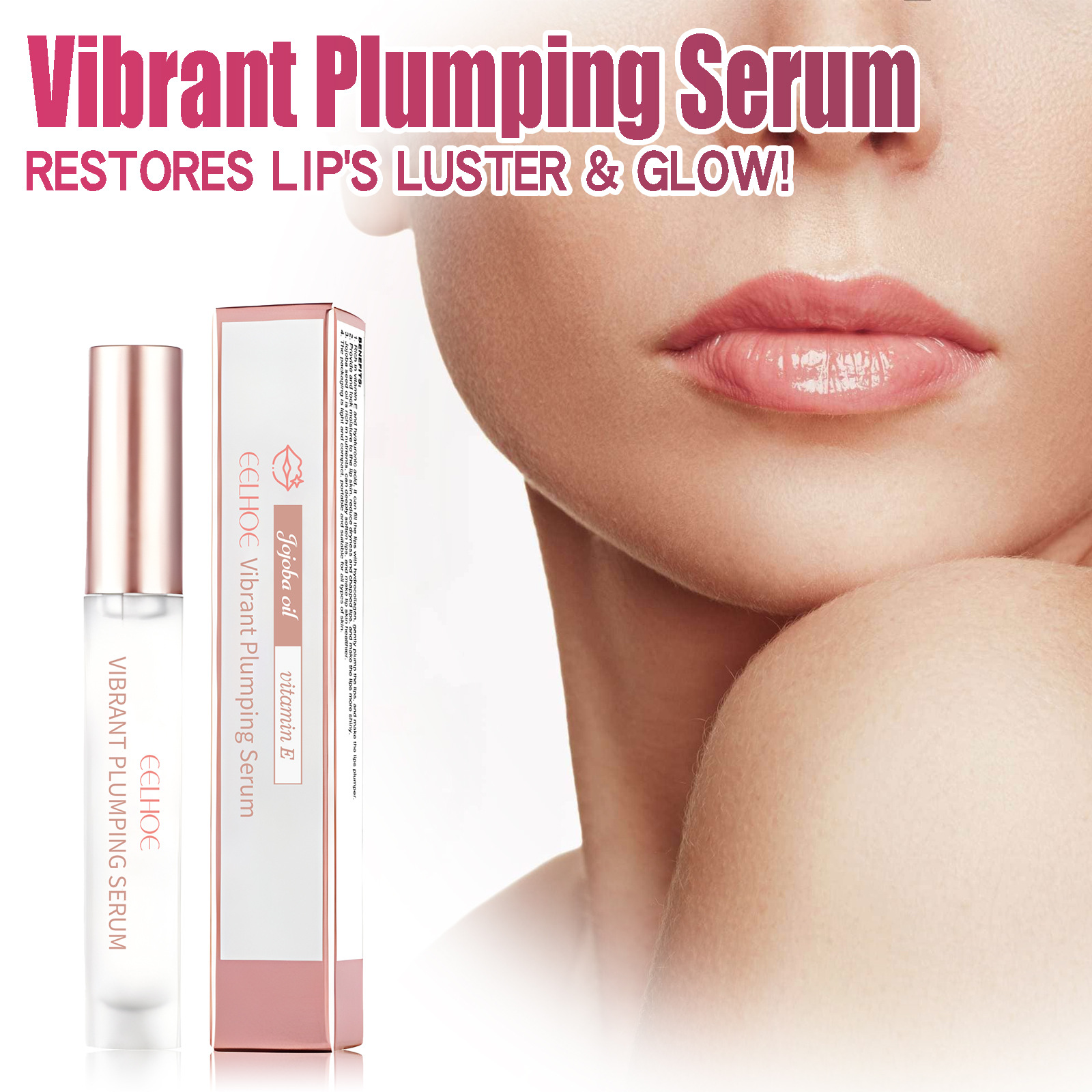 EELHOE Moisturizes plumps Lip Honey to prevent dryness cracking on lighten lip lines, moisturize lips, and care  the_voghion.com
