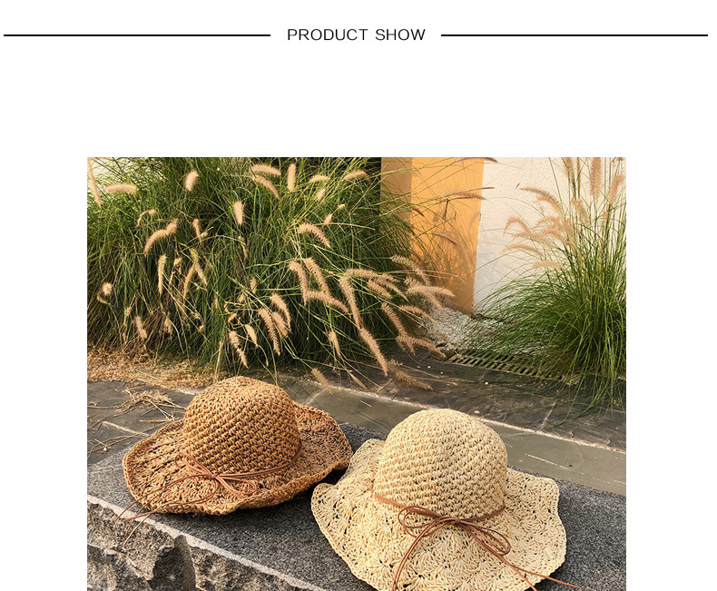 Kinder Strohhut Für Den Sommer Mit Sonnenschutz Und Blumenmuster_voghion.com