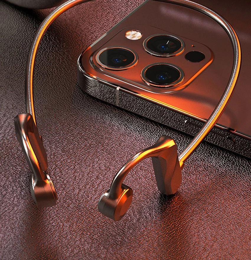 Bone-conduction-bluetooth-kopfhörer Wasserdicht Sport Headset_voghion.com