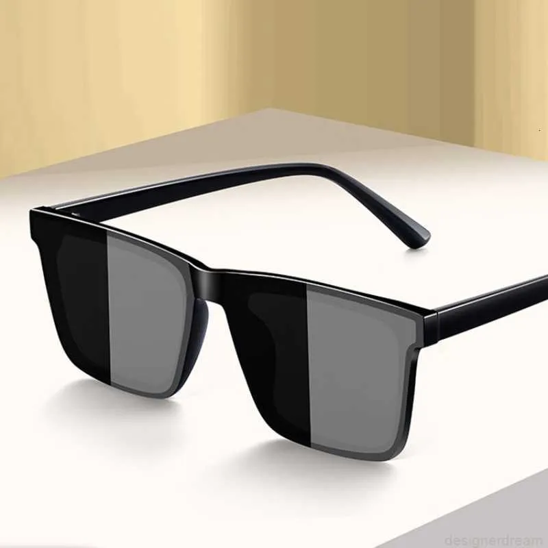 Square Sunglasses For Men Vintage Rectangle Frame Summer Glasses_voghion.com