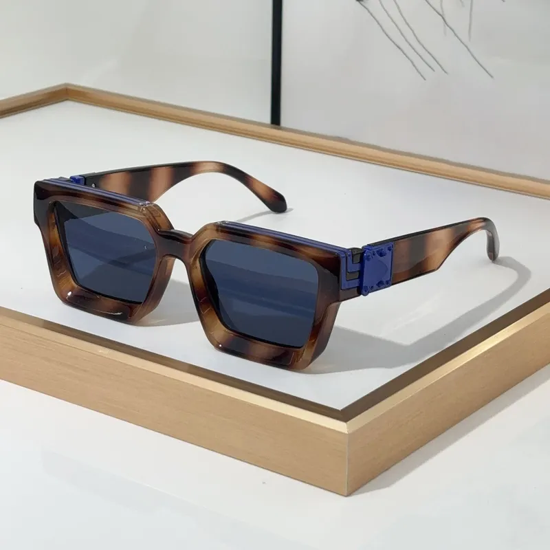 Millonario gafas de sol gafas de sol mujeres M96006WN Hardware pulido artesanía moda brillante oro anti-ultravioleta placa retro_voghion.com