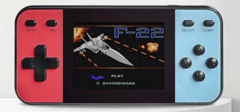 Tengdongmai Mini Handheld Game Console Puzzle Challenge Adventure Home TV Chinese English Western Russian_voghion.com