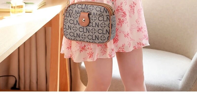 3 PU per borsa a tracolla a spalla firmata da donna cerniera liscia 2024 borse femminili di nuova moda estiva_voghion.com