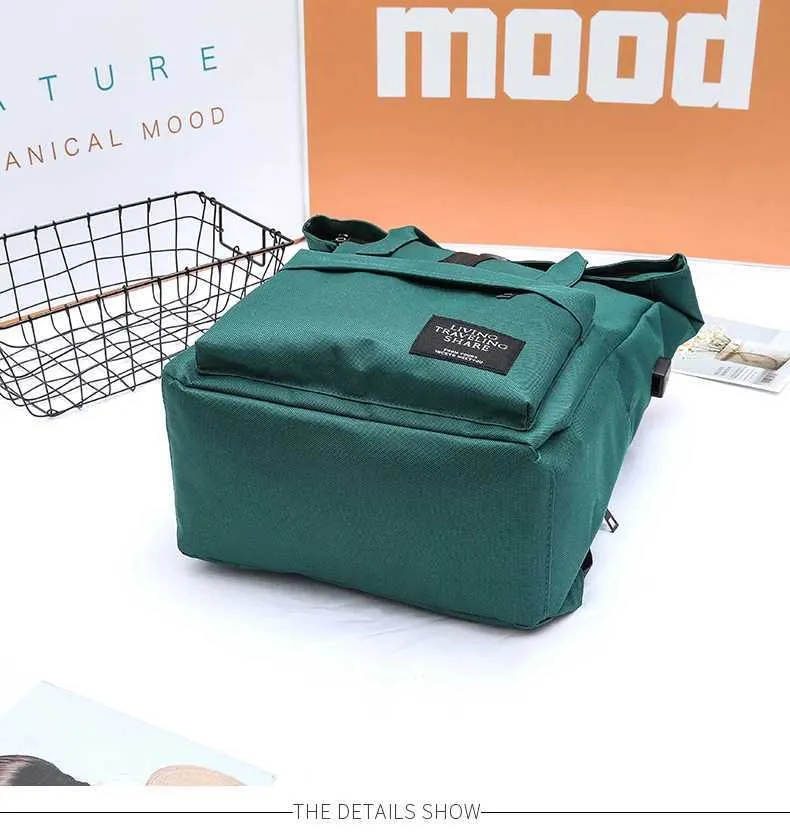 Modny plecak na laptopa USB dla kobiet i mężczyzn, torby na ramię, szkolna torba, plecaki Mochila dla nastolatek, podróż_voghion.com