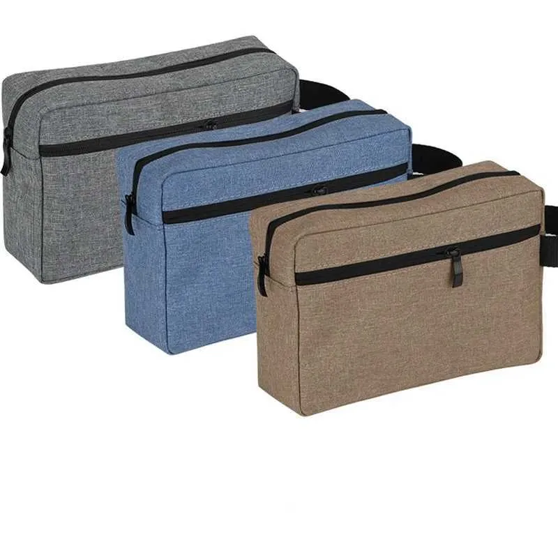 Neceser de viaje para hombre, neceser impermeable para maquillaje, belleza y rostro, organizador de bolsos._voghion.com