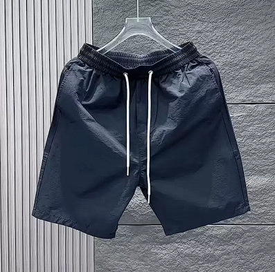 Herrenbekleidung Herren Sommer Dünne Shorts Vielseitige Mehrfarbige Einfarbige Lockere Mittellange Hose Einfaches Temperament Jugend Shorts_voghion.com
