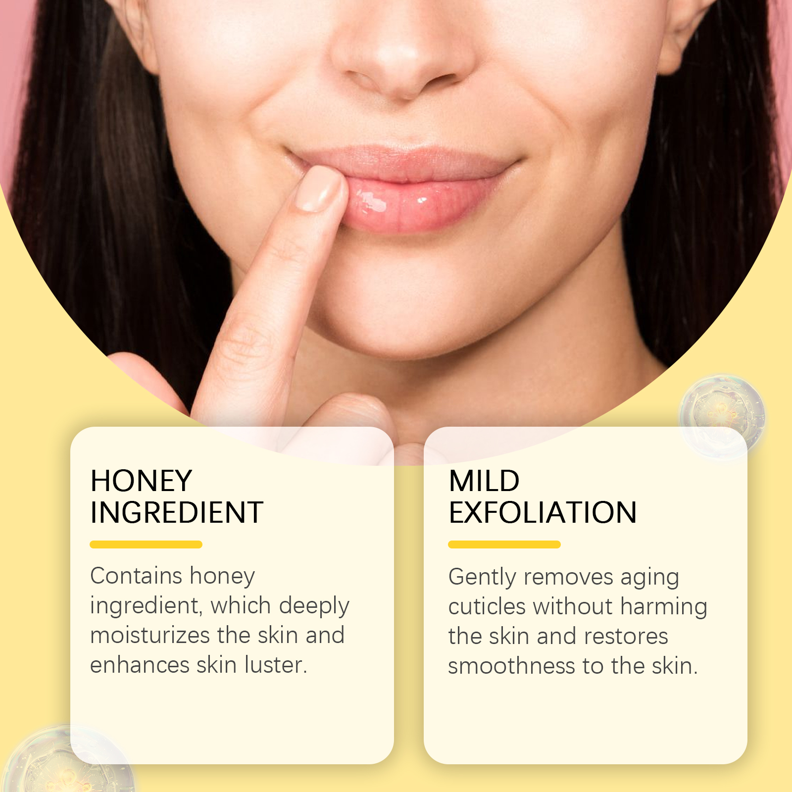 EELHOE Set exfoliant hidratant pentru piele cu miere Set hidratant exfoliant delicat pentru curățarea pielii_voghion.com
