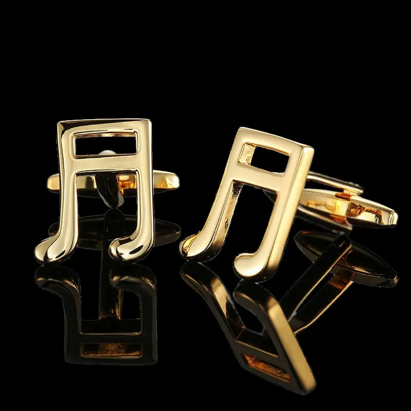 Klassische Manschettenknöpfe Aus Messing Gold Plattiert Herren_voghion.com