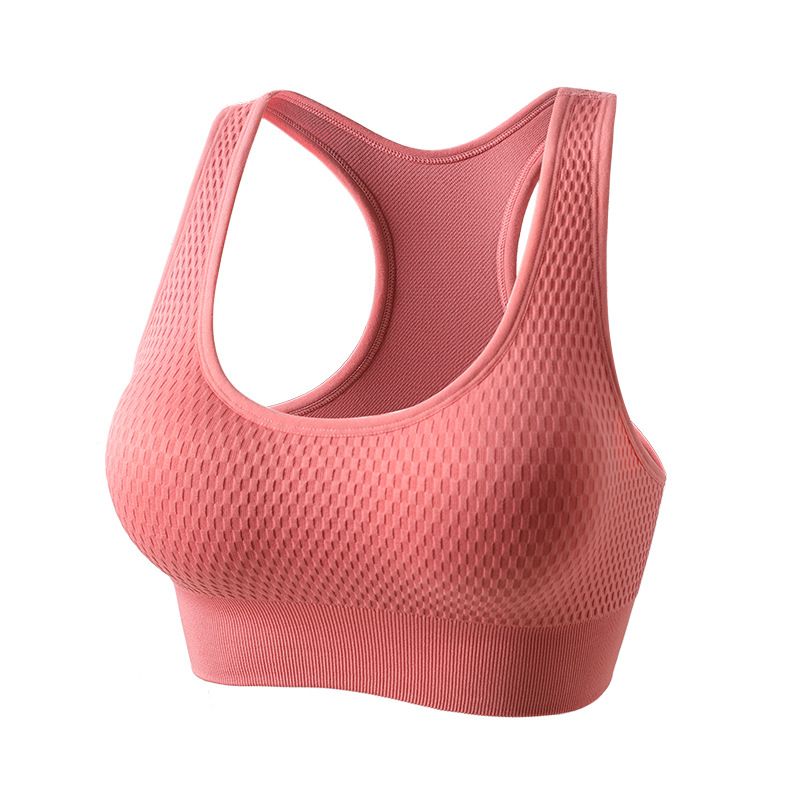 Seamless High-strength Sports Underwear For Women's Summer Shock-absorbing Yoga Fiess Vest, Running Beauty Back, No_voghion.com