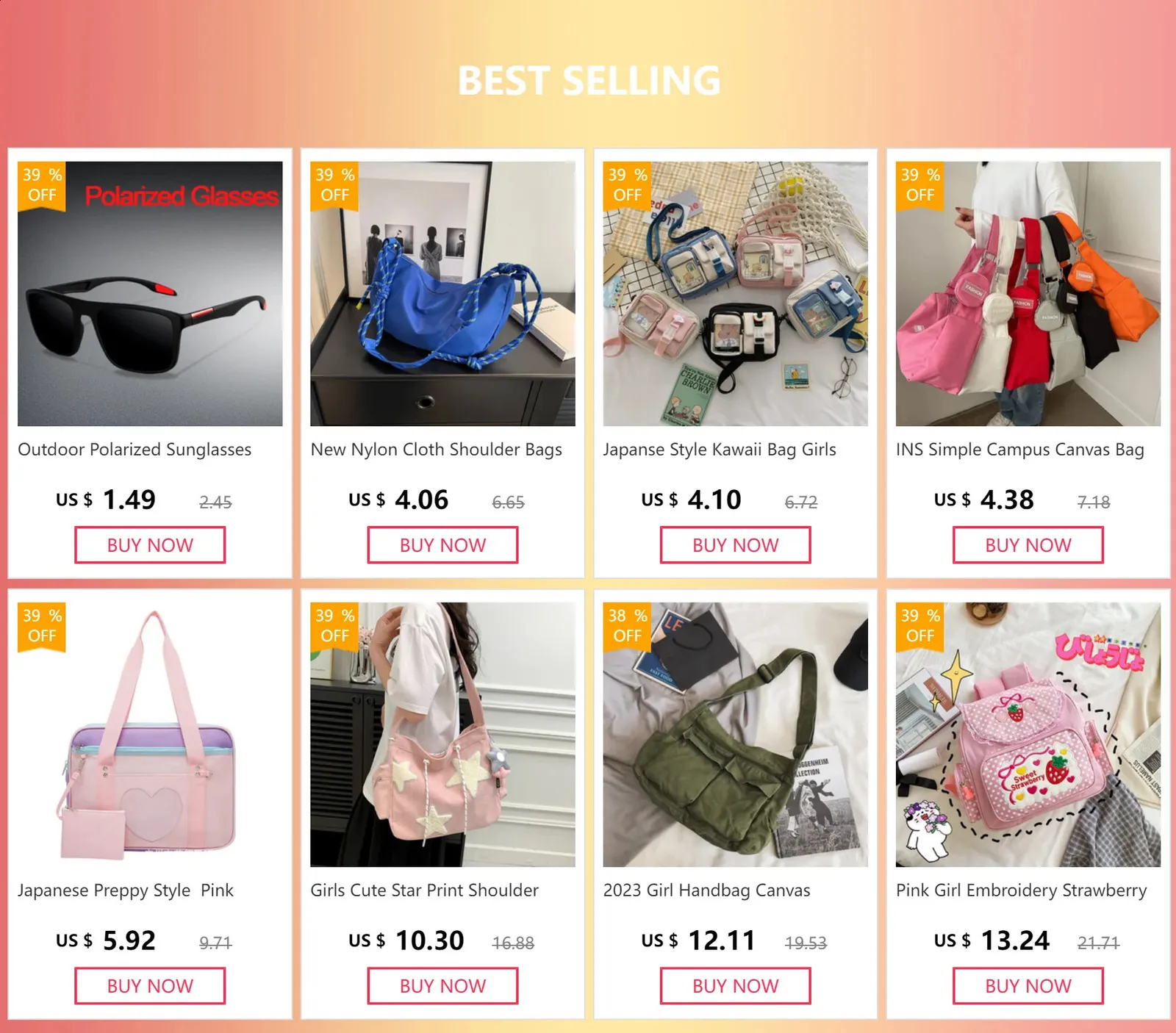 Solid Color Crossbody Simple Ladies Shoulder Waterproof Nylon WomenS Handbags Fashion Messenger Bag Women 240827_voghion.com