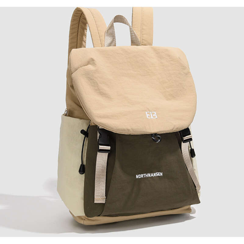 Leichter Outdoor-Reiserucksack mit großer Kapazität, wasserdicht, in Kontrastfarbe, für Pendler und Studenten,_voghion.com