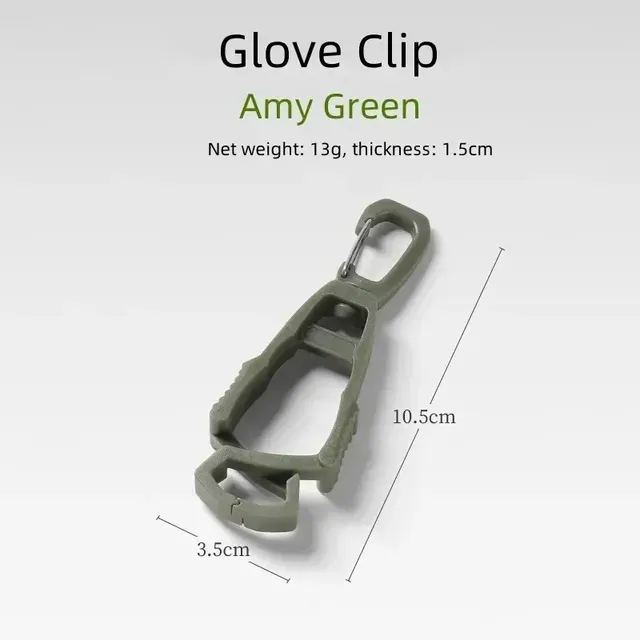1 gancio per guanti da esterno multiuso, gancio anticaduta, clip in plastica, supporto per guanti da lavoro protettivi, morsetto di sicurezza per campeggio_voghion.com