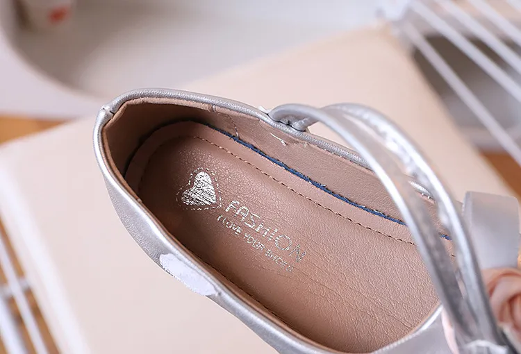 2025 nuevos zapatos de princesa de cuero para niños, zapatos Mary Janes para bebés, zapatos planos para niños pequeños, vestido de baile para niñas_voghion.com