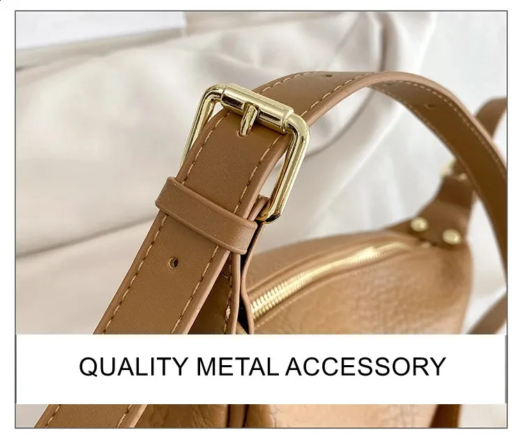 Geantă de umăr pentru femei, geantă de mână din piele naturală cu 3 straturi cu fermoar, geantă de mână din piele de vacă, geantă crossbody pentru femei, geantă de mână Hobos Messenger Tote_voghion.com