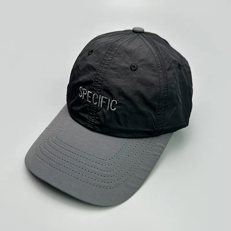 Ball Caps Japanese Quick Drying Letter Embroidery Color Block Baseball Hat Men Women Breathable Travel Sunshade_voghion.com