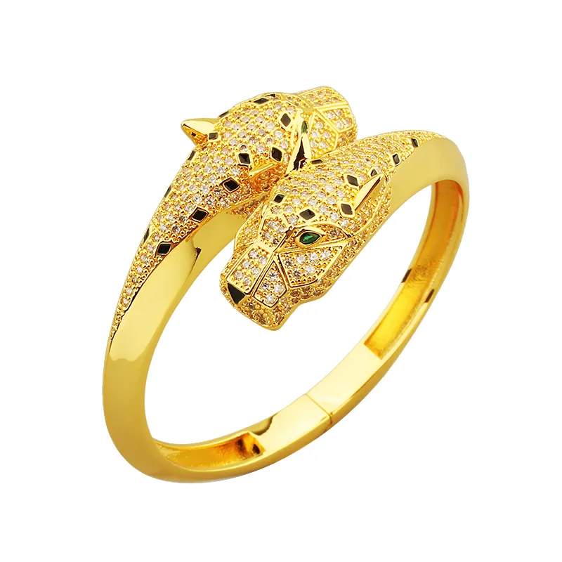 Bracciale rigido di design oro e argento per uomo e donna_voghion.com
