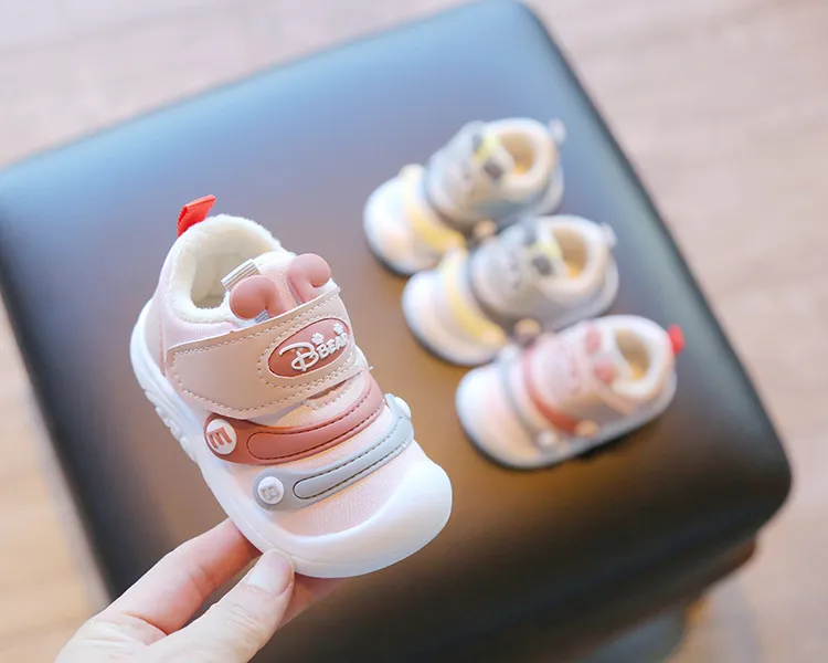 Pantofi sport pentru copii mici, unisex, pentru băieți și fete, de iarnă, 2025, Kidsnest, moi și calde, mărimi US1C-US10C_voghion.com